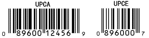 UPC条形码标准